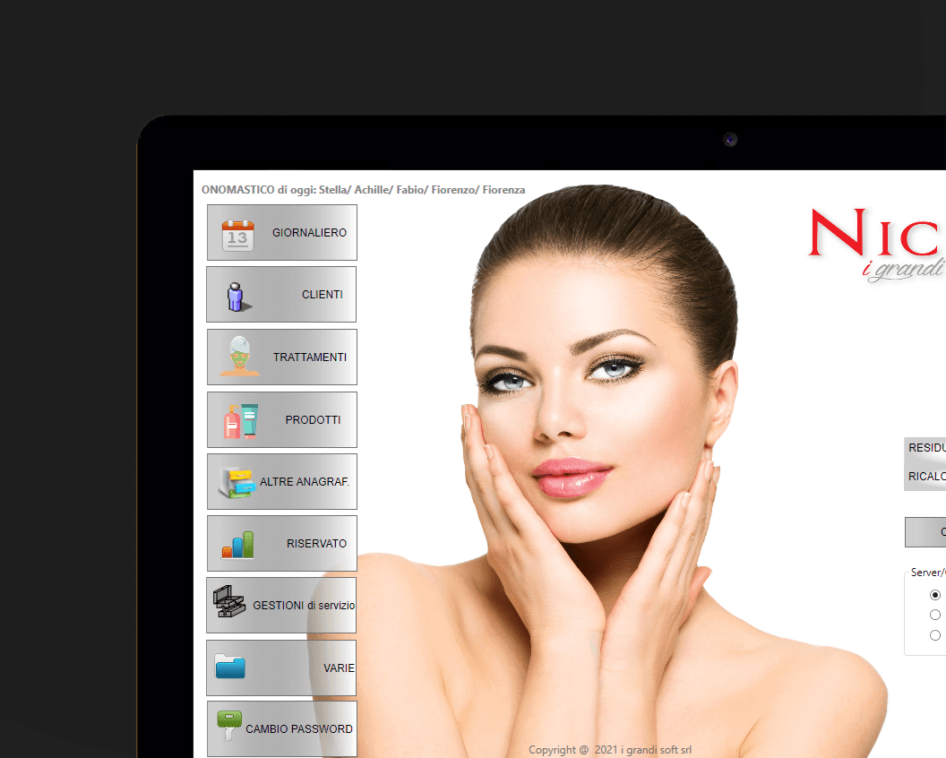 home software per centri estetici
