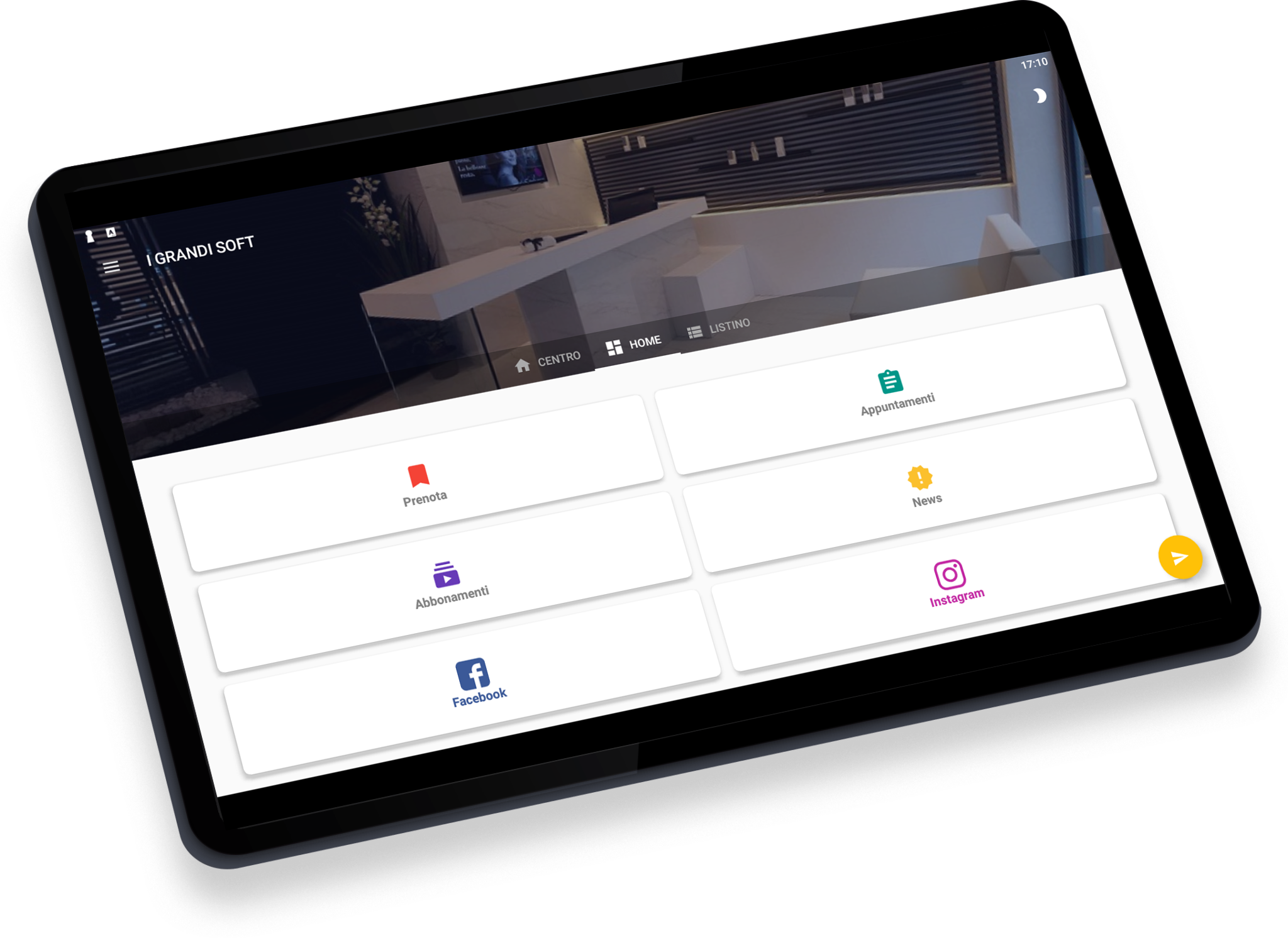 App centri estetici - Prenotazioni online per clienti App centri estetici per prenotare trattamenti e gestire appuntamenti online<br />